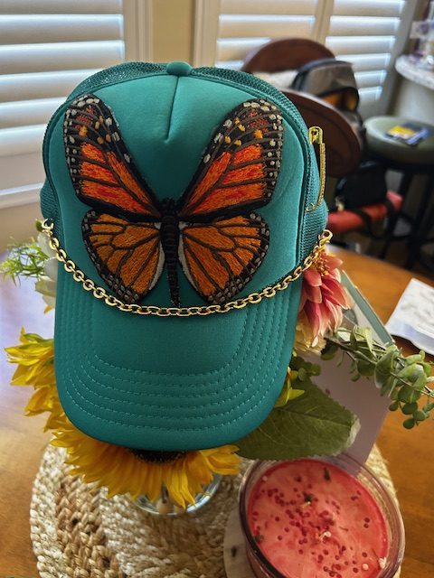 Butterfly OTTO Hat Teal