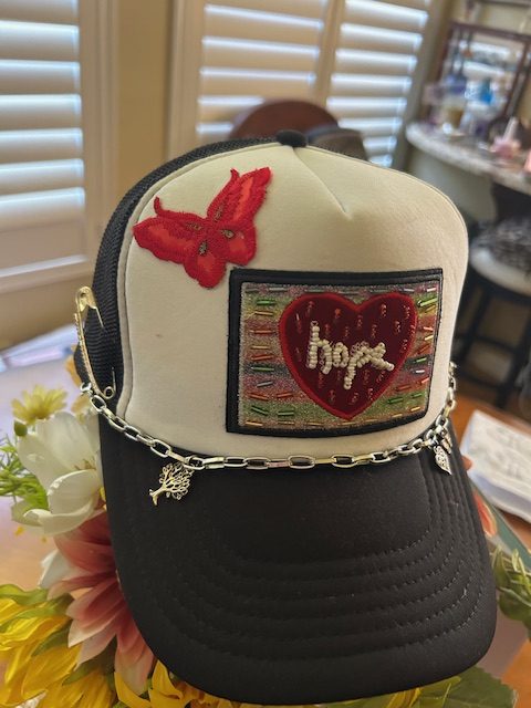 Hope OTTO Hat Black and White