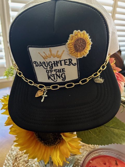 Daughter of the King OTTO Hat Black and White