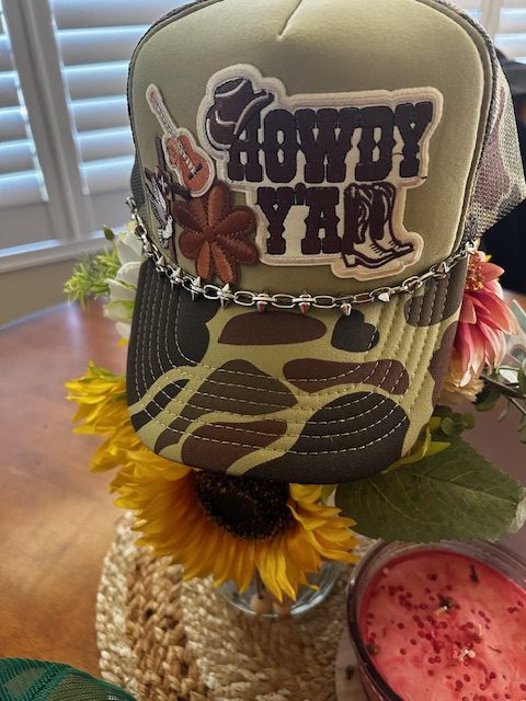 Howdy Y'all OTTO Hat Green Camo