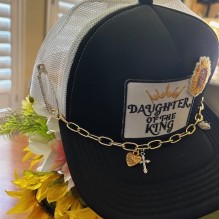 Daughter of the King OTTO Hat Black and White