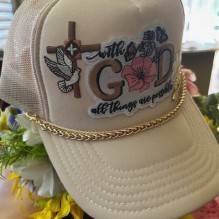 With God OTTO Hat Tan